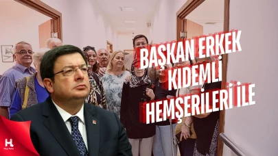 Başkan Erkek'ten Altın Yıllar Yaşam Merkezi'ne Ziyaret