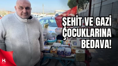 Bu Tezgahta Şehit Ve Gazi Çocuklarına Oyuncaklar Bedava