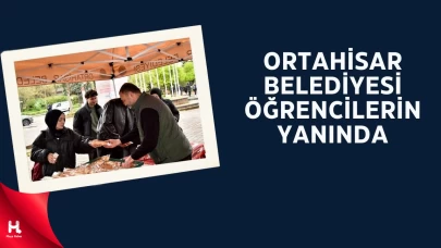 Ortahisar Belediyesi Öğrencilerinin Yanında
