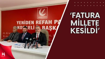 Yeniden Refah Kocaeli'den Elektrik Zammına Sert Tepki