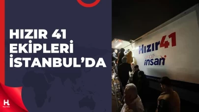 Hızır 41 Ekipleri Küçükçekmece'deki Vatandaşlara Çorba Dağıttı