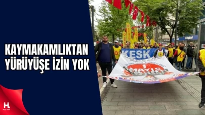 İzmit Kaymakamlığı 1 Mayıs Yürüyüşüne İzin Vermedi