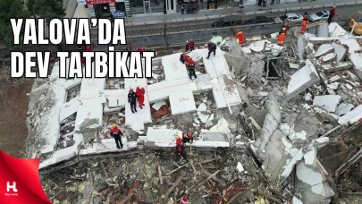 Yalova’da Dev Arama Kurtarma Tatbikatı