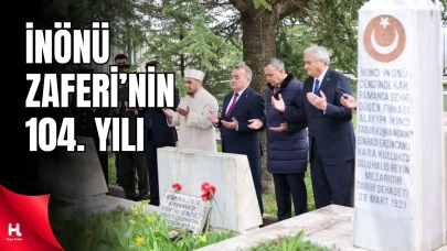 İnönü Zaferi'nin 104. Yılı Gururla Anıldı