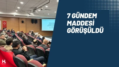 Kartepe Nisan Ayı Meclis Toplantısında 7 Gündem Maddesi Görüşüldü