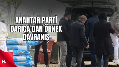 Anahtar Parti Darıca’dan Sokak Hayvanlarına Anlamlı Destek