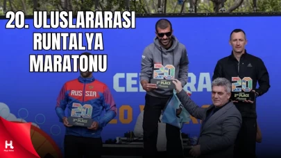 Antalya'da 20. Uluslararası Runtalya Maratonu Sona Erdi