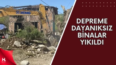 Gölcük'te Depreme Dayanıksız 141 Bina Yıkıldı