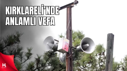 Kırklareli’nde Hoparlörlerden Volkan Konak’ın Şarkıları Dinletildi