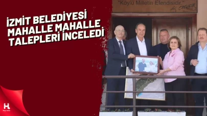 İzmit Belediyesi Talepleri Yerinde İnceledi
