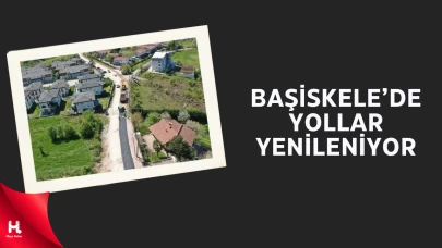 Başiskele’de Yollar Yenileniyor