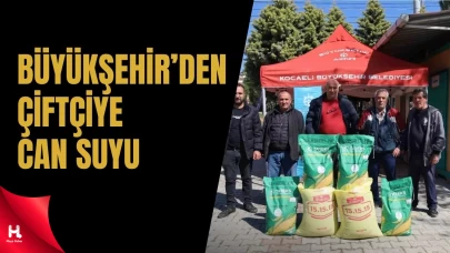 Büyükşehir'den Hibeli Mısır Tohumu ve Gübre Dağıtımı Başladı