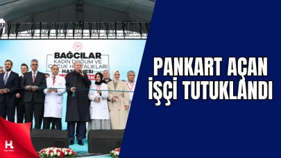 Erdoğan Konuşurken Pankart Açan İşçi Tutuklandı