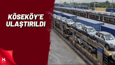 Türkiye'ye Getirilen Otomobiller Köseköy'e Ulaştı