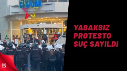 Yasaklama Kararı Bile Olmayan Protesto Suç Sayıldı