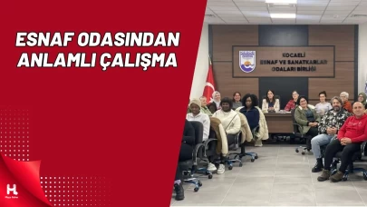 Esnaf Odasından Çok Özel Çalışma