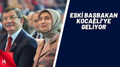 Eski bbaşbakan İle Eşi Kocaeli’ye Geliyor