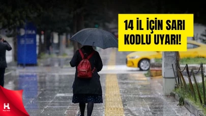 Meteoroloji'den Kuvvetli Yağış Uyarısı Yapıldı!