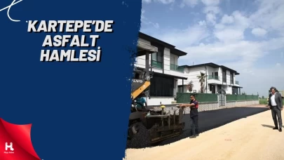 Kartepe’de Asfalt Hamlesi