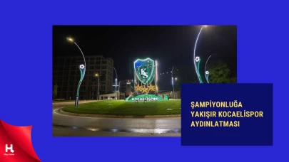Büyükşehir’den Şampiyonluğa Yakışır Kocaelispor Aydınlatması