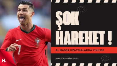 "Ronaldo'dan Şok Hareket, Al Nassr Uzatmalarda Yıkıldı!"