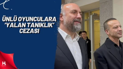 Halit Ergenç Ve Rıza Kocaoğlu'na Hapis Cezası
