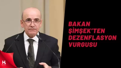 Bakan Şimşek'ten Yeni 'Dezenflasyon' Mesajı