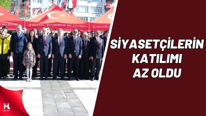 İzmit’teki 19 Mayıs Çelenk Törenine Siyasetin İlgisi Yoktu