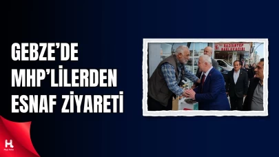 MHP Gebze Teşkilatından Esnafa Ziyaret: 'Talepleri Yerinde Dinliyoruz'