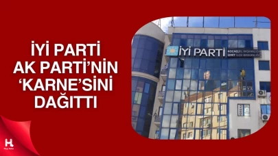 Kocaeli Sokaklarında AK Parti'nin Karnesi Dağıtıldı!