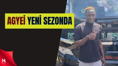 Agyei: “Sezona hazırlanmak için sabırsızlanıyorum”