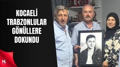 Kocaeli Trabzonlular Derneği'nden Şehit Ailesine Moral Ziyareti