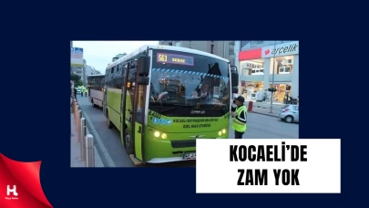 Kocaeli’de Ulaşıma Zam Yok: Kooperatifler Toplantısından Sonuç Çıktı
