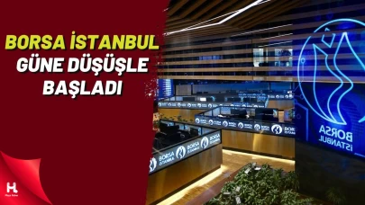 BIST 100, Güne Yüzde 0,31 Düşüşle Başladı