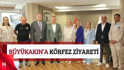 Körfez Kent Konseyi'nden Büyükakın’a Ziyaret