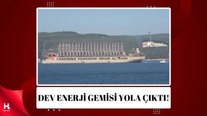Dünyanın En Büyük Enerji Gemisi Kocaeli’den Yola Çıktı!