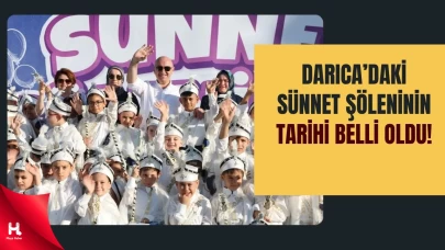 Darıca’da Kortej ve Mehteran Gösterisiyle Sünnet Töreni