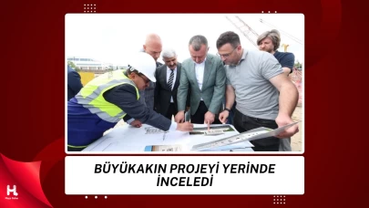 Büyükakın, Umuttepe Kampüsü’nde Devam Eden Projeleri İnceledi