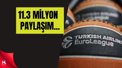THY EuroLeague'de Sosyal Medya Rekoru...