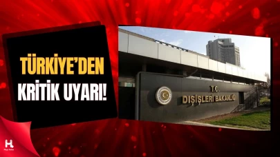 Dışişleri Bakanlığı’ndan Ateşkes Açıklaması