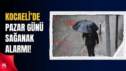 Kocaeli’ye Yağmur Geliyor: Meteoroloji’den Uyarıdı