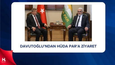 Gelecek Partisi Genel Başkanı Davutoğlu'ndan HÜDA PAR’a Ziyaret