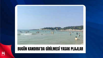 Bugün Kandıra'da Denize Girilmesi Yasaklanan Plajlar