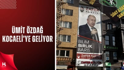 Ümit Özdağ Kocaeli'de Açılışa Katılıyor