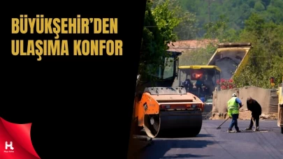 Büyükşehir, Körfez’deki Yol Yatırımlarına Devam Ediyor
