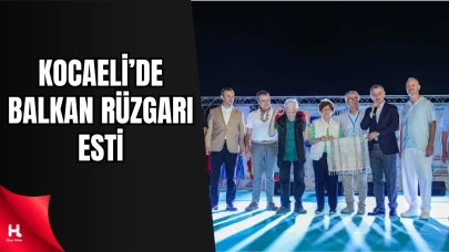 Kocaeli’de 2. Balkan Halk Oyunları Festivali Coşkuyla Başladı