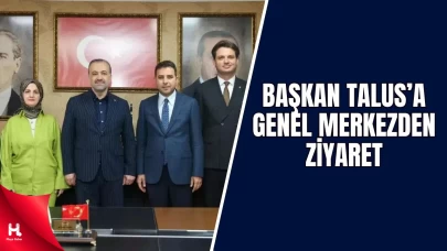 AK Parti Kocaeli İl Başkanı Şahin Talus'a İshak Gazel’den Ziyaret