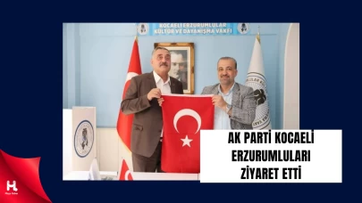 Talus'tan Kocaeli Erzurumlular Kültür ve Dayanışma Vakfı'na Ziyaret
