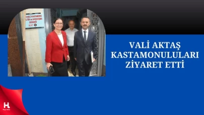 Vali Aktaş, Kastamonu Kültür ve Dayanışma Derneği’ni Ziyaret Etti