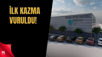 Başiskele’de Kapalı Spor Salonu İçin İlk Kazma Vuruldu